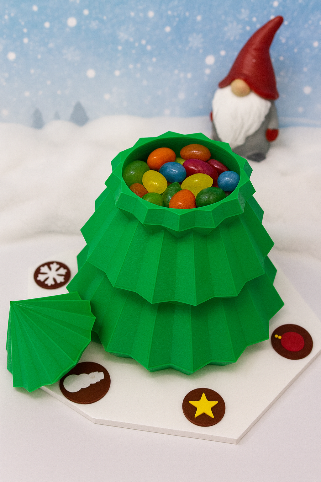 Pote Árvore Mágica de Natal