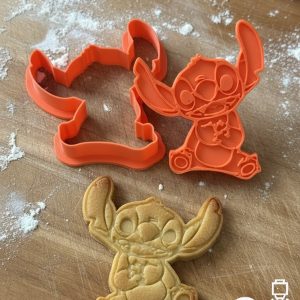 Stitch - Cortador de Biscoito + Carimbo