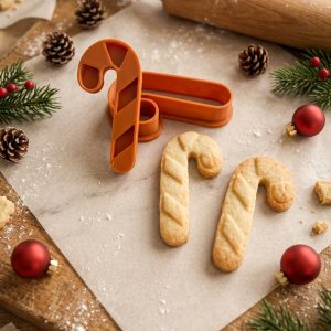 Conjunto Cortador + Carimbo de Biscoitos - Bengalinha de Natal